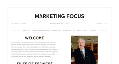 Desktop Screenshot of marketingfocus.net.au