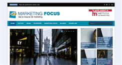 Desktop Screenshot of marketingfocus.ro